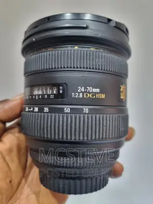 Sigma 24-70mm F/2.8 EX DGHSM AF Standard Lens for Canon