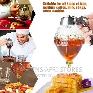 Juice Syrup Cup Bee Drip Dispenser Kettle Kitchen
