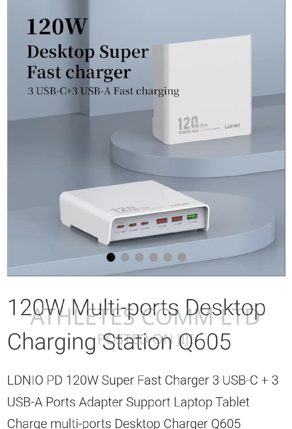 Ldnio 120watts Super Charger