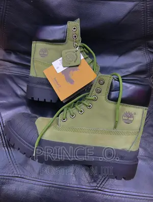 Luxury Leather Timberland Boots