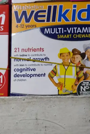 Vitabiotics Wellkid Multivitamin Smart Chewable Tab 4-12yrs