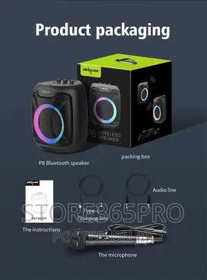 Zealot P8 Bluetooth Speaker With Mic