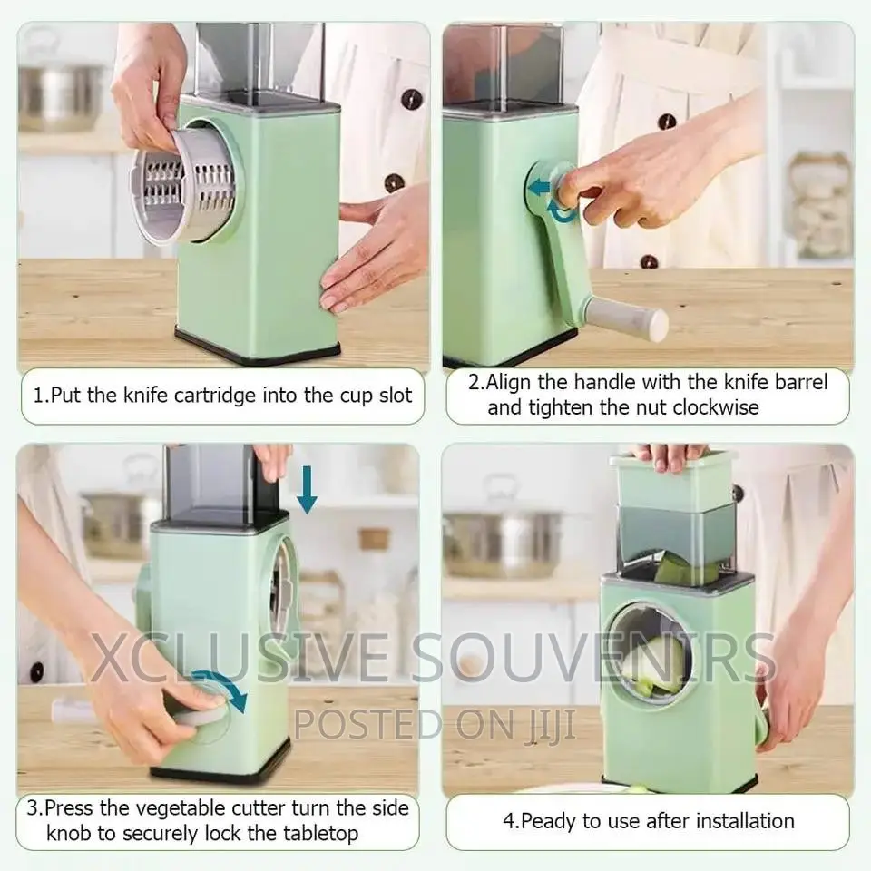 Strong Suction Base Vegetable Cutter for Potato, Vegetable