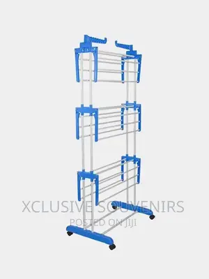 4-tier Stainless Steel Foldable Laundry Drying Rack