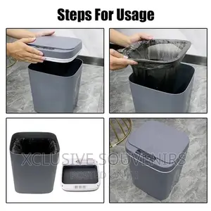 Intelligent Trash Can Automatic Sensor Dustbin