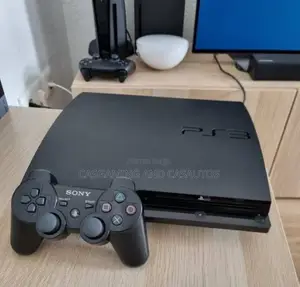 Playstation 3 Slim With Installed Games, All Accessories
