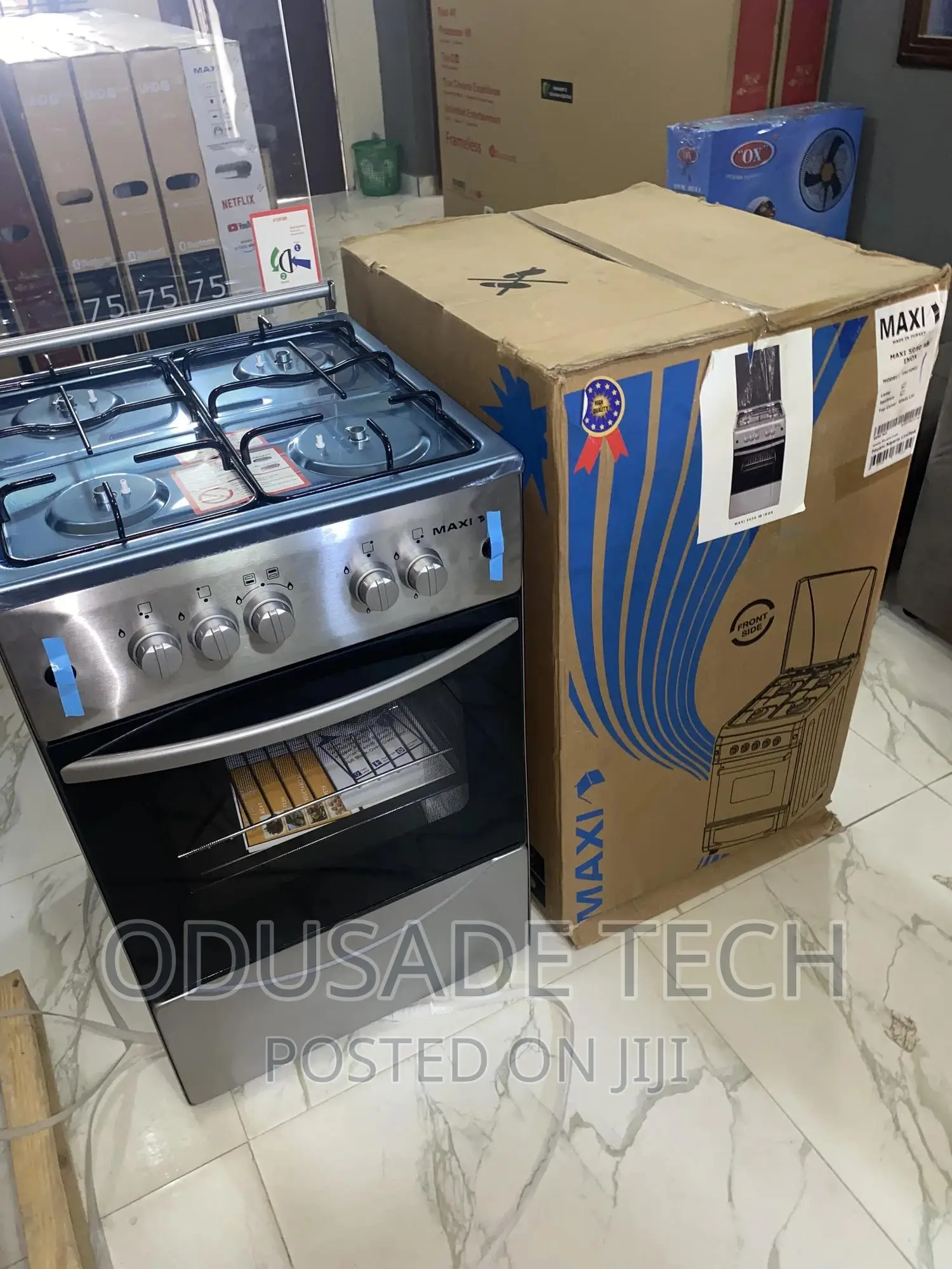 Quality Maxi 50*50 4 Burner Gas Cooker Basic