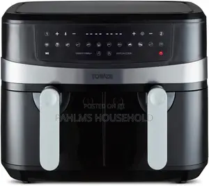 Tower 9liters Dual Air Fryer
