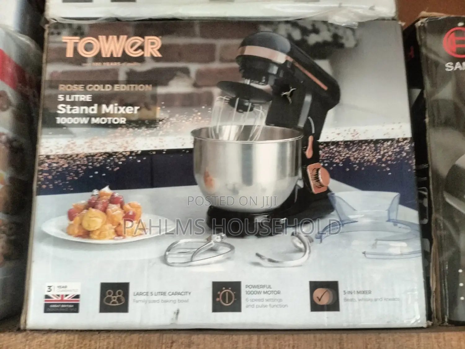 Tower 5 Liters Stand Mixer
