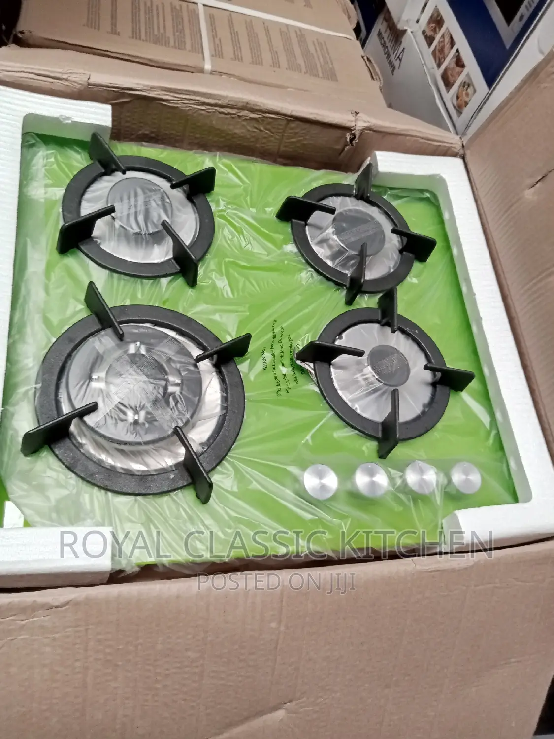 4 Burner Glass Cooker