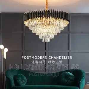 600mm Modern Luxury LED Crystal Light