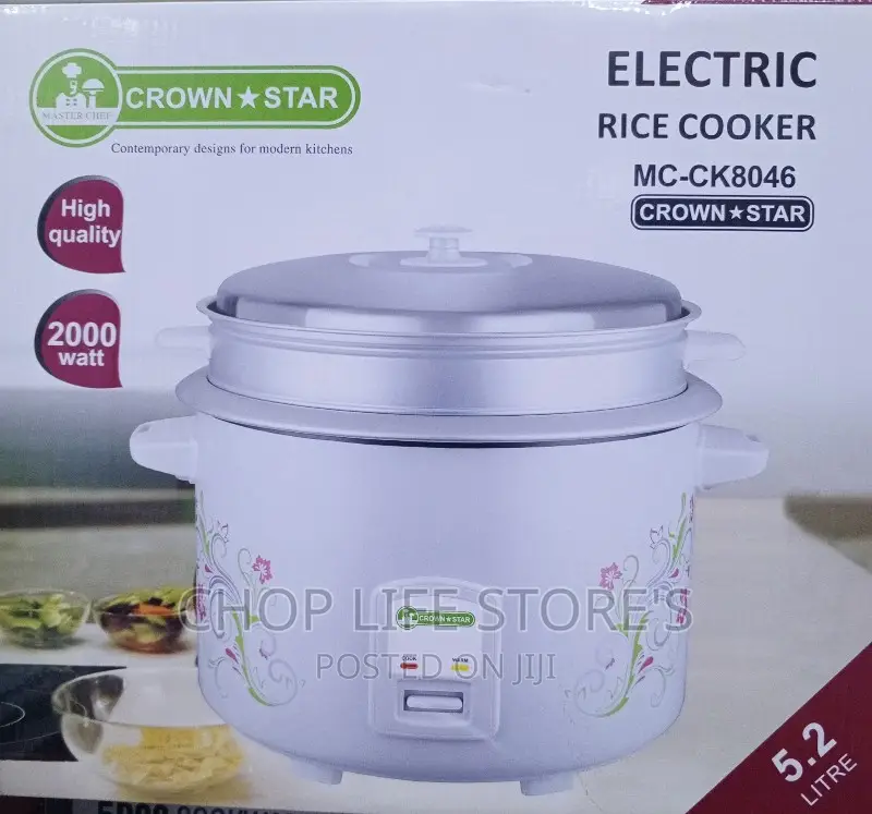 5.2L Master Chef Electric Rice Cooker in Lagos Island (Eko) Kitchen