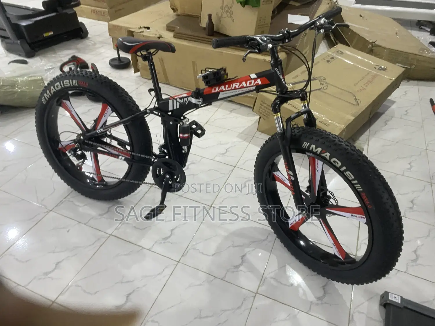 Foldable Fat Tire Bicycle