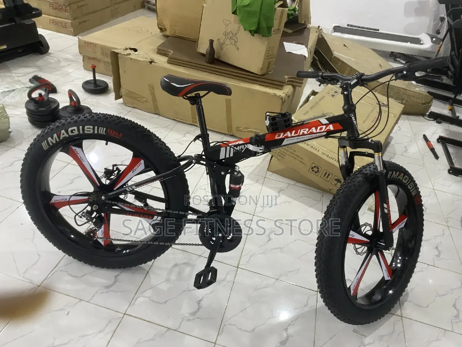Foldable Fat Tire Bicycle