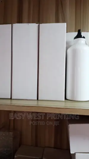 Coated White Bottle