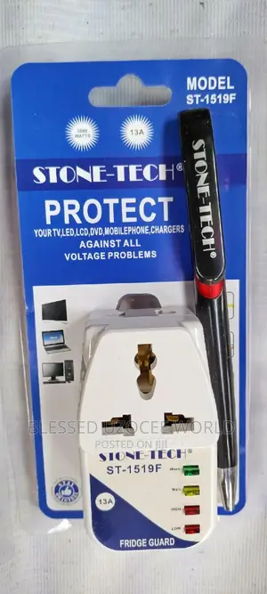 Stone-Tech Fridge Surge/Voltage Protector/ Guard for Devies