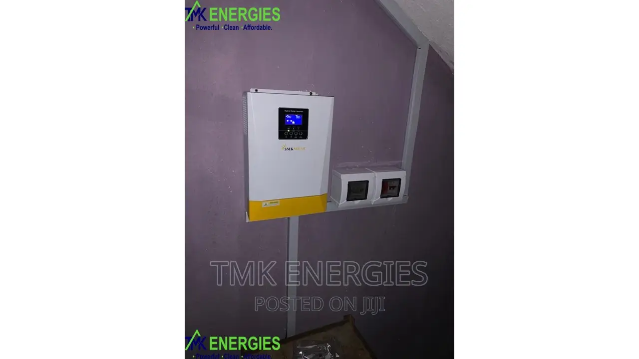 5.5 SMK Solar Installation With 4 Batteries