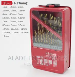 DLTC HSS Twist Drill Bit Set 25 PCS