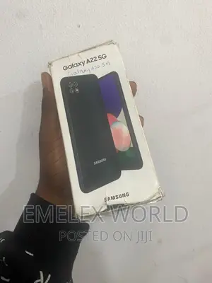 New Samsung Galaxy A22 5G 64 GB Black