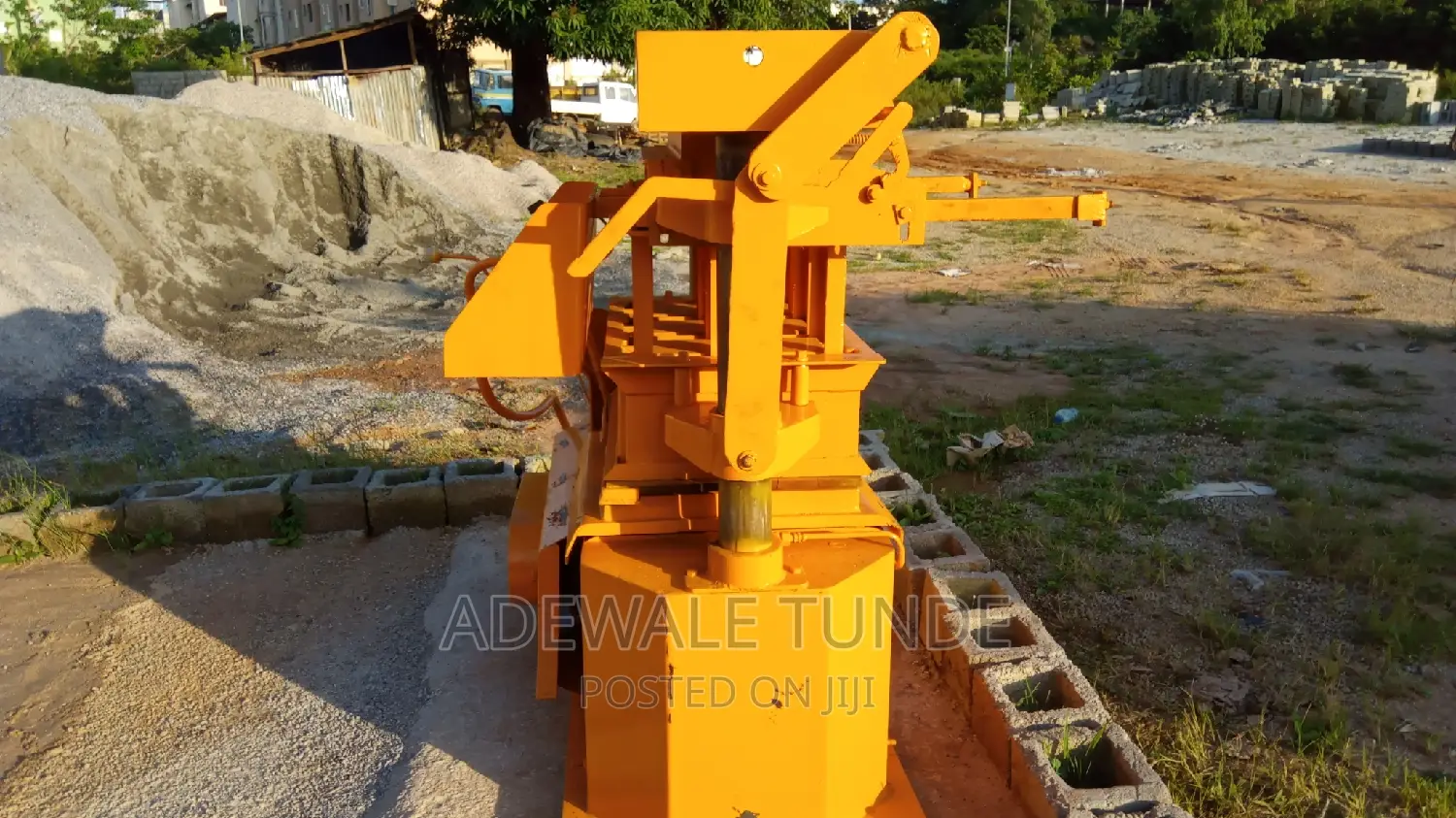 Blocks Moulding Machine