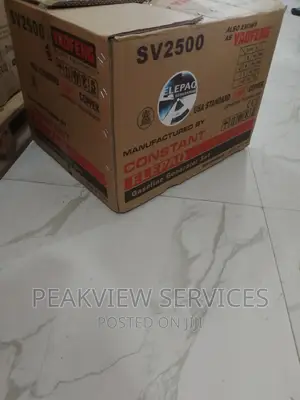 Brand Spanking New Elepaq Constant Sv 2500 Generator