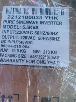 5.5kva 48v Yohako Inverter