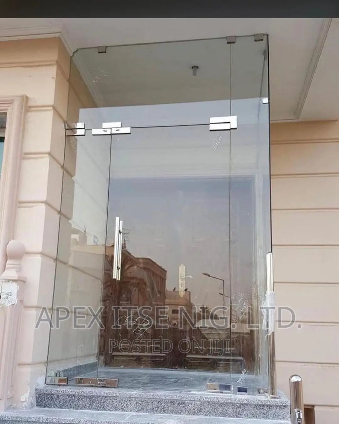 Interior Clear Glass Door