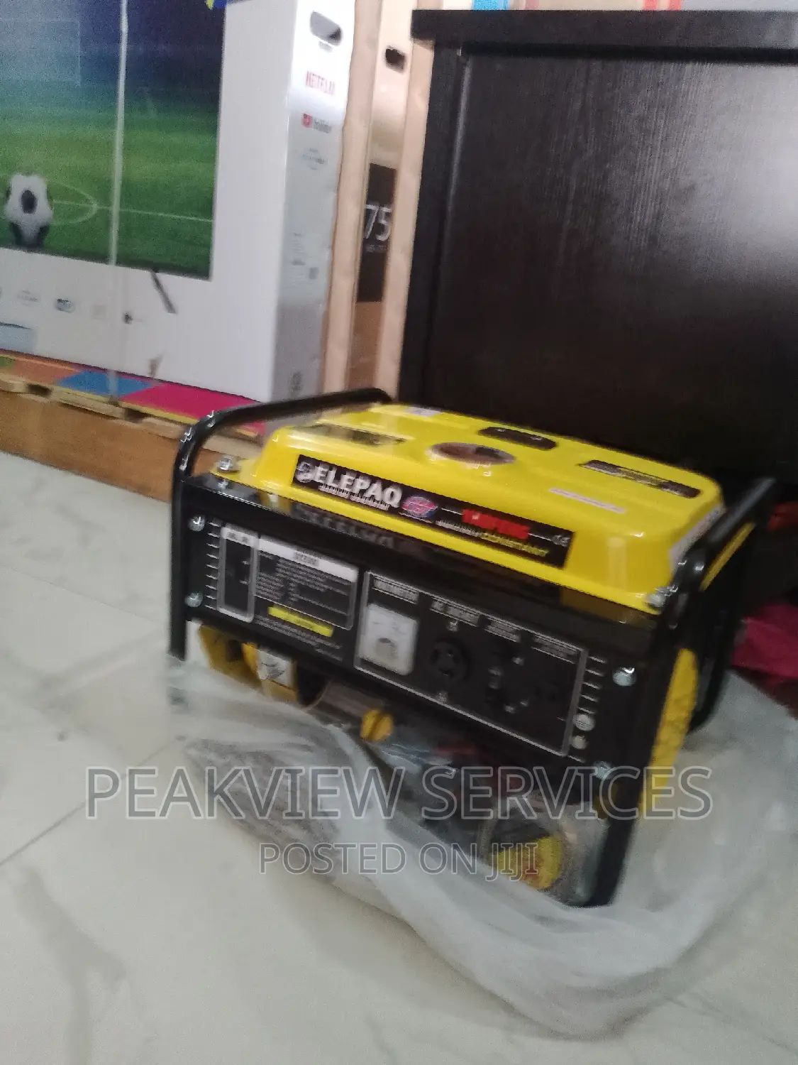 Low Noise Elepaq Constant Sv 2500 Generator