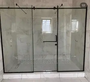 Wing Way Bathroom Glass Partition