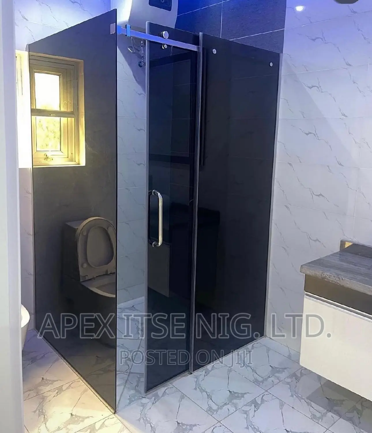 Black Is Beautiful!! Shower Enclosure