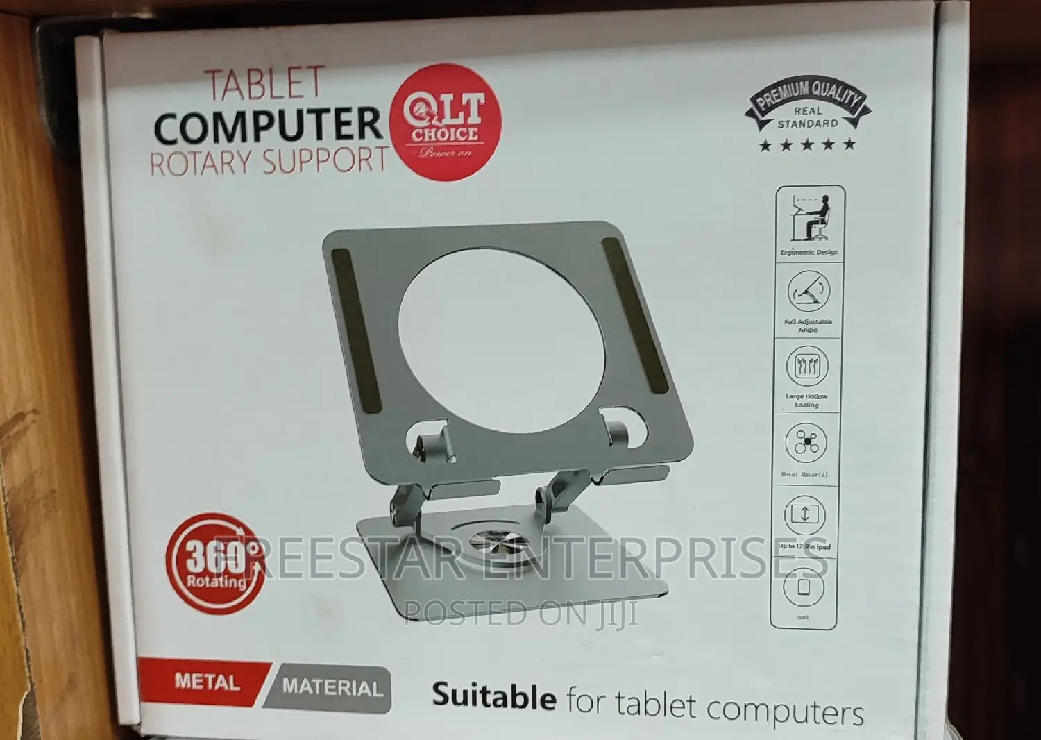 Rotating Tablet iPad Stand.Tablet Computer Rotary Support.