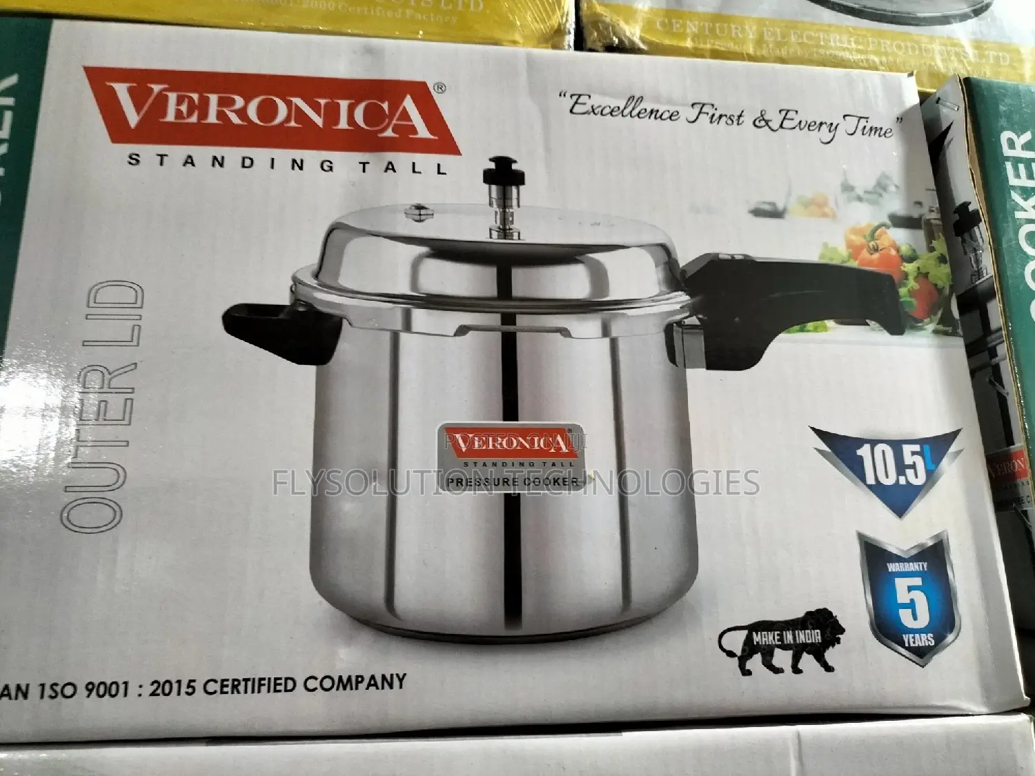 Veronica Pressure Cooker Pot - 10.5L