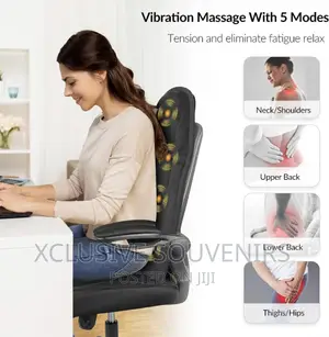 Full Back Massager Cushion With Heat