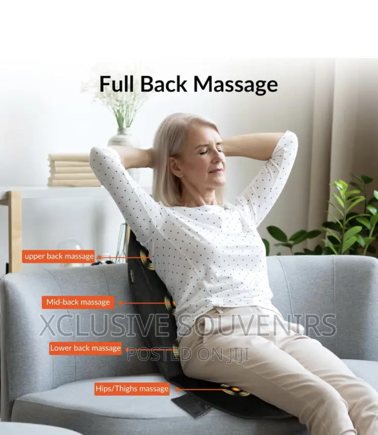 Full Back Massager Cushion With Heat