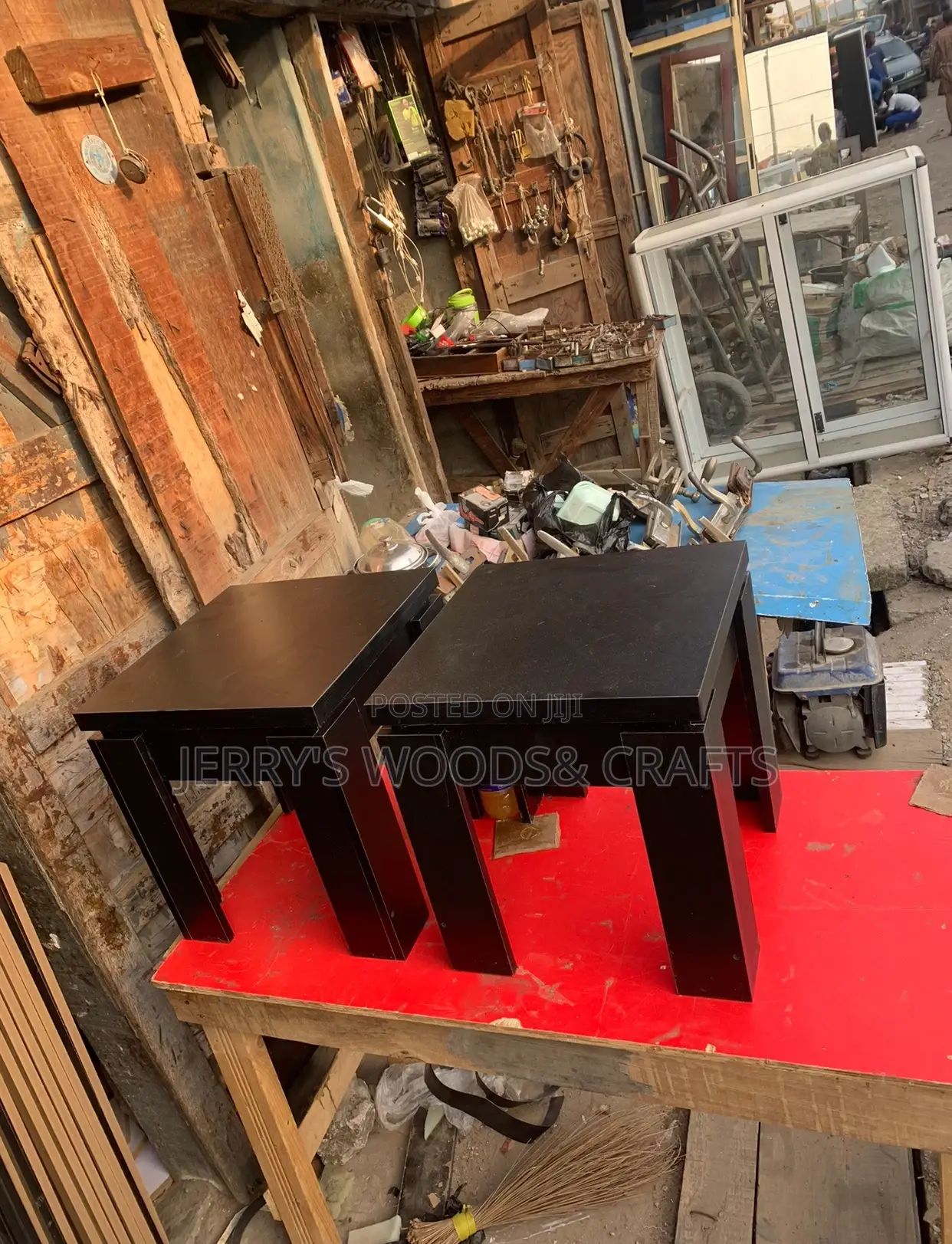 4 Piece Side Stool