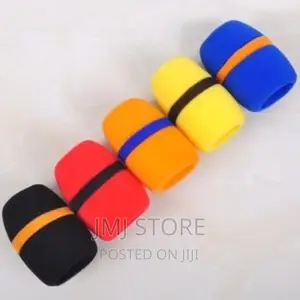 Colourful Microphone Sponge - 5pcs