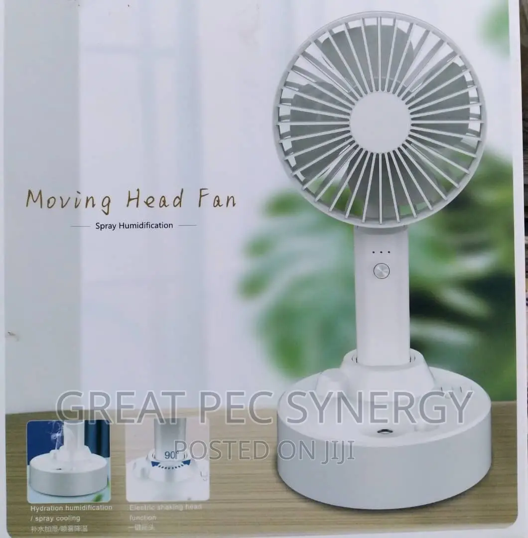 Rechargeable Moving Head Fan