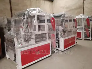 Double Deck Nylon Bag Making Machine 4lines With Conveyor