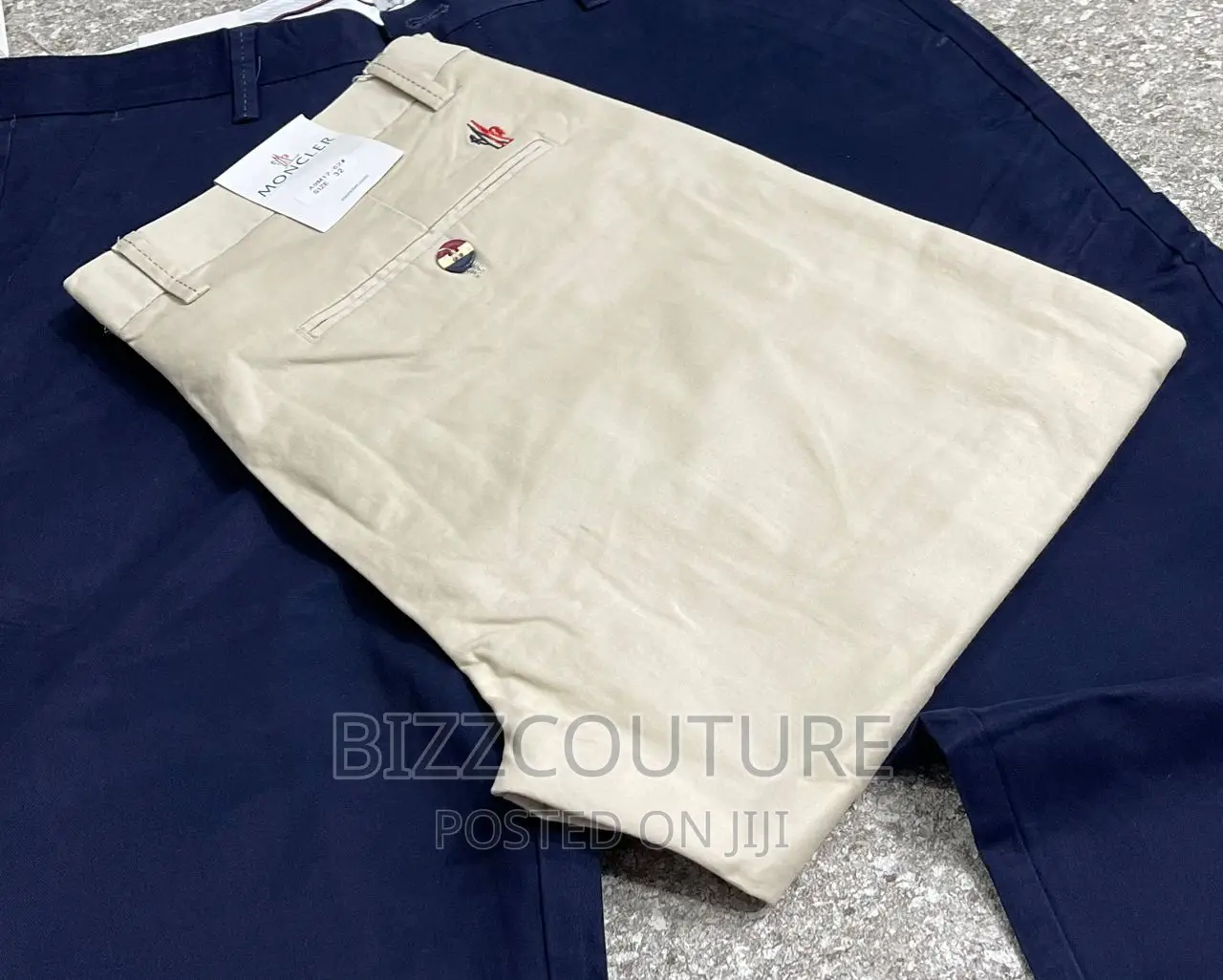 Original MONCLER CHINOS Available in Store