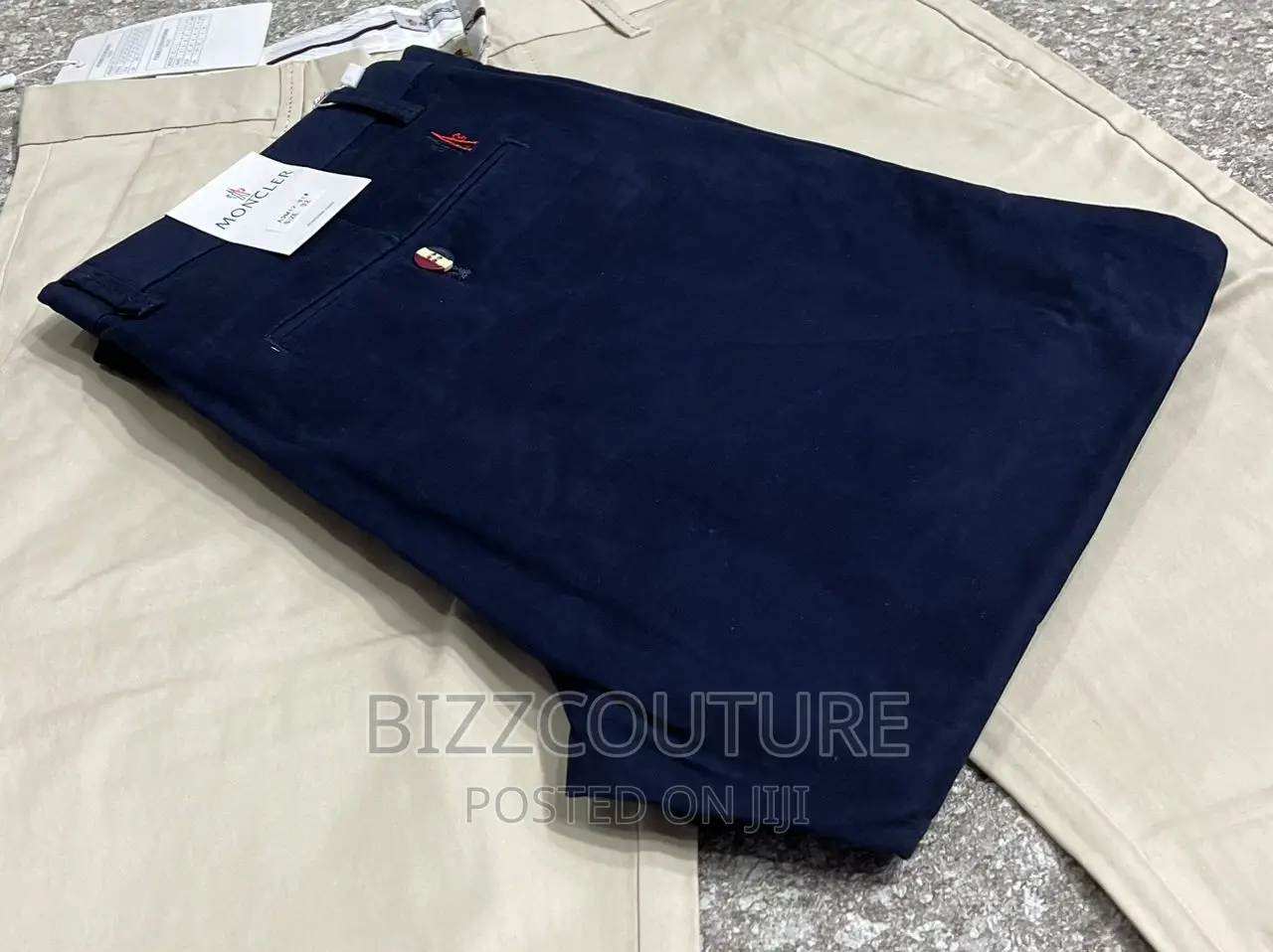 Original MONCLER CHINOS Available in Store