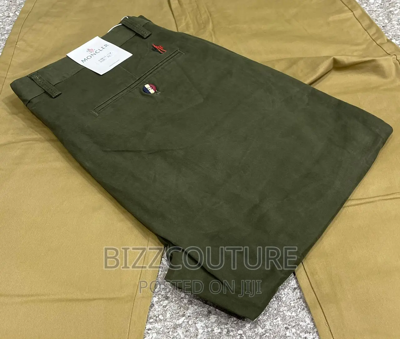 Original MONCLER CHINOS Available in Store