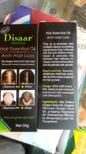 Disaar Air Essential Oil, Anti Hair Loss