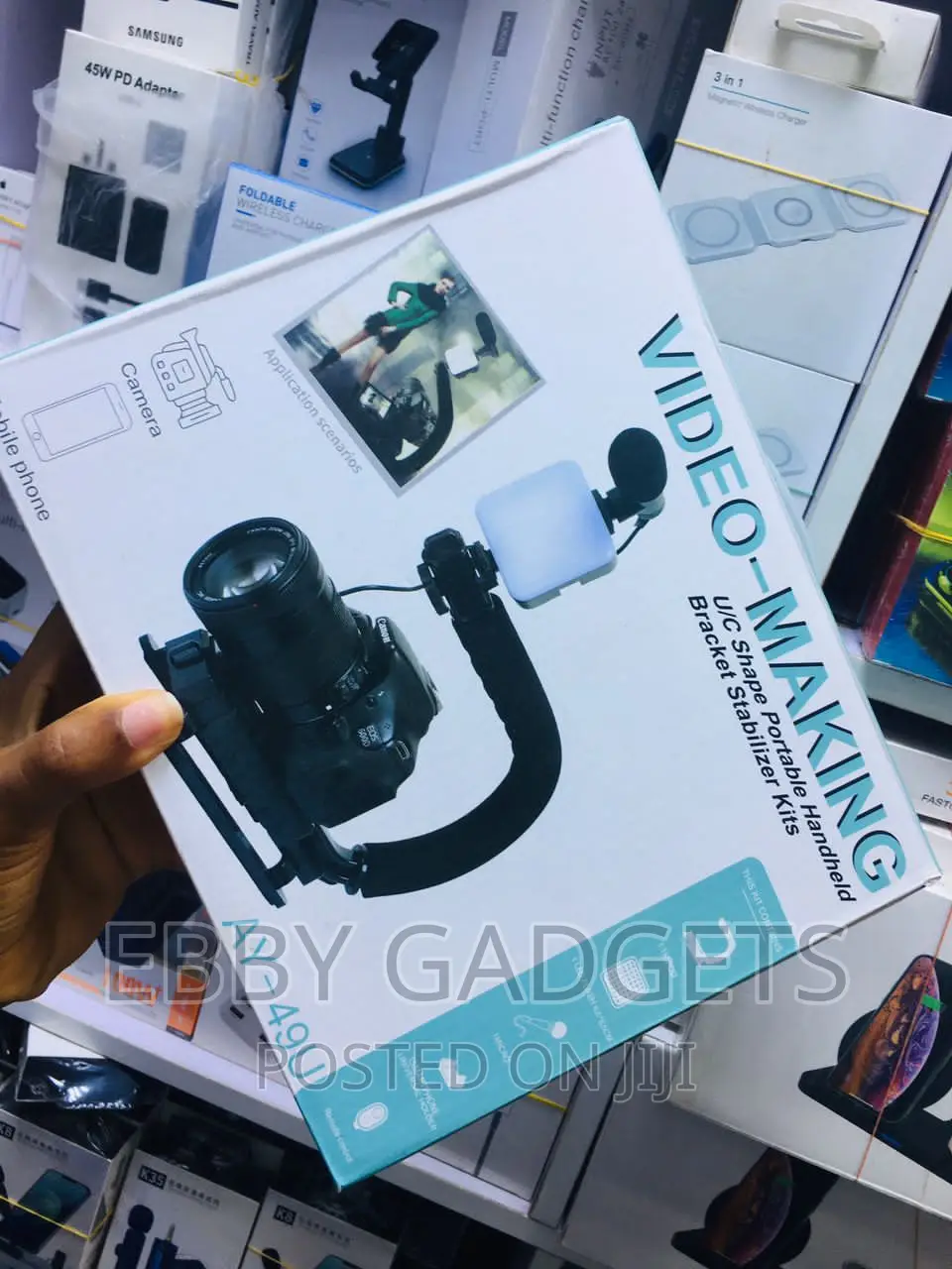 Video Stabilizer Kit Camera Shooting Handheld Videography