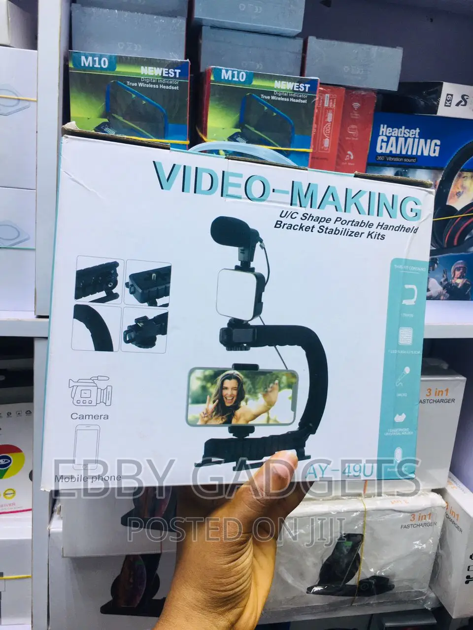 Video Stabilizer Kit Camera Shooting Handheld Videography