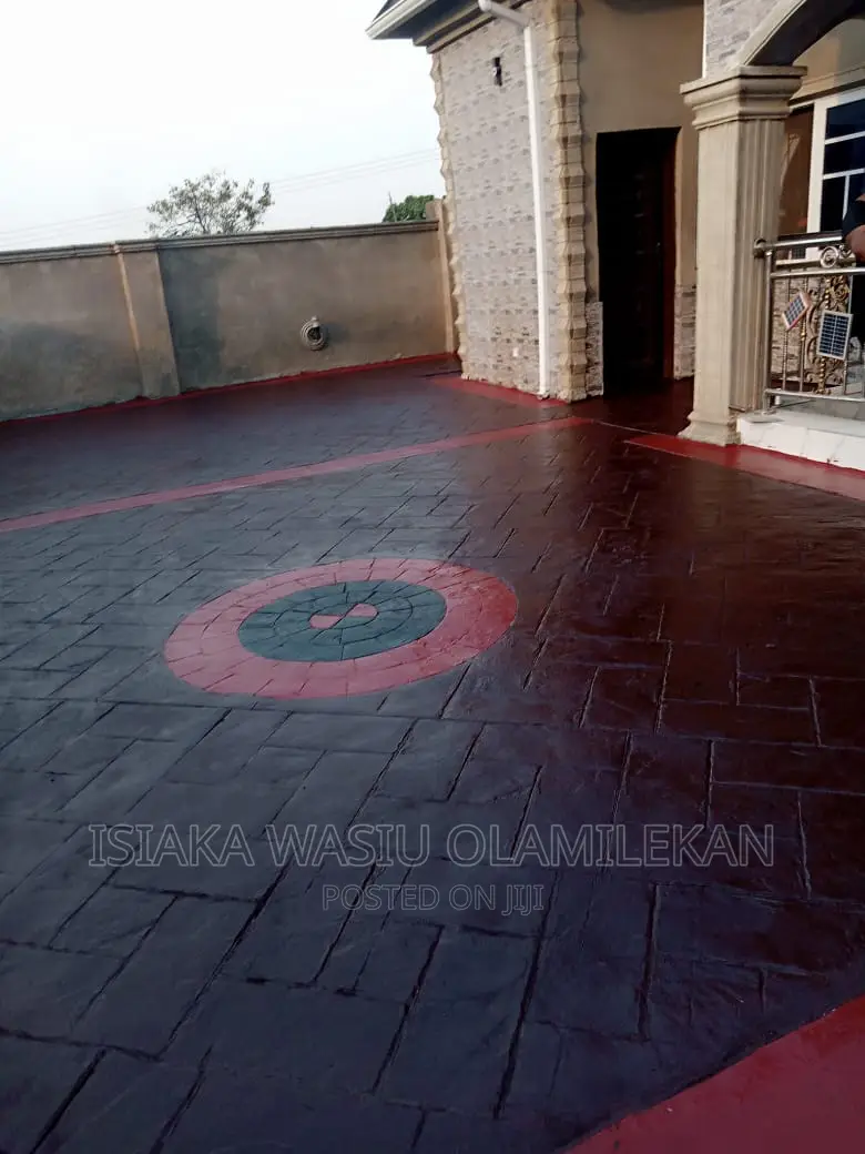 Concrete Floor Stamping