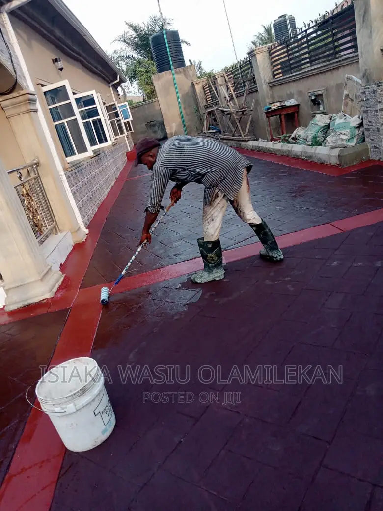 Concrete Floor Stamping