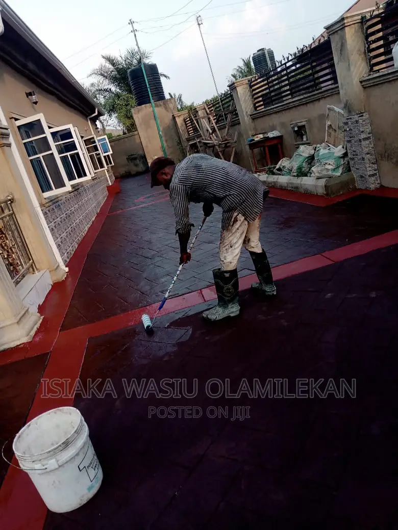 Concrete Floor Stamping