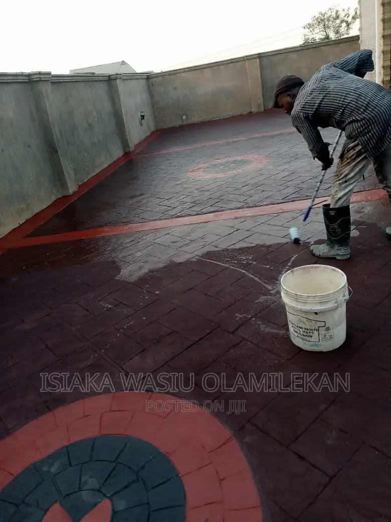 Concrete Floor Stamping