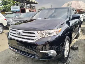 Toyota Highlander Limited 3.5l 4WD 2013 Black