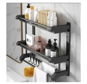 3 Tiers Wall Mounted Multipurpose Bathroom Rack